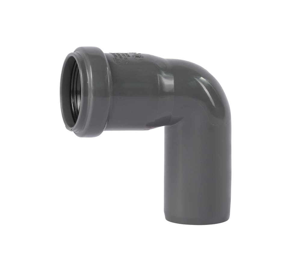 Ostendorf Kunststoffe HT-Safe B coude 87° PP D 110 mm gris