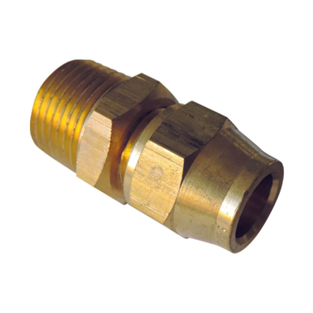 Van Marcke raccord droite biconique G laiton 1/2"M x 18 mm