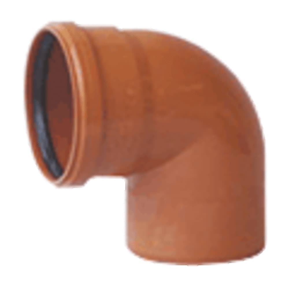Kabelwerk Eupen Eucarigid-RE SN4 accessoires égout PVC coude 87° D 110 mm brun