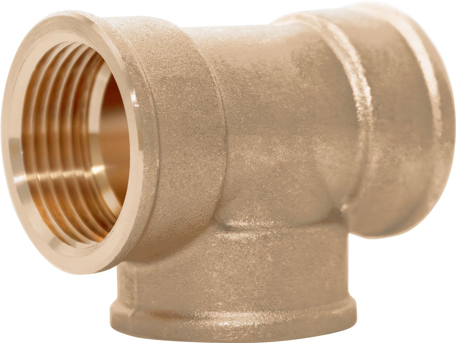 T FILETE LAITON 4/4"FFF D-LIGHT