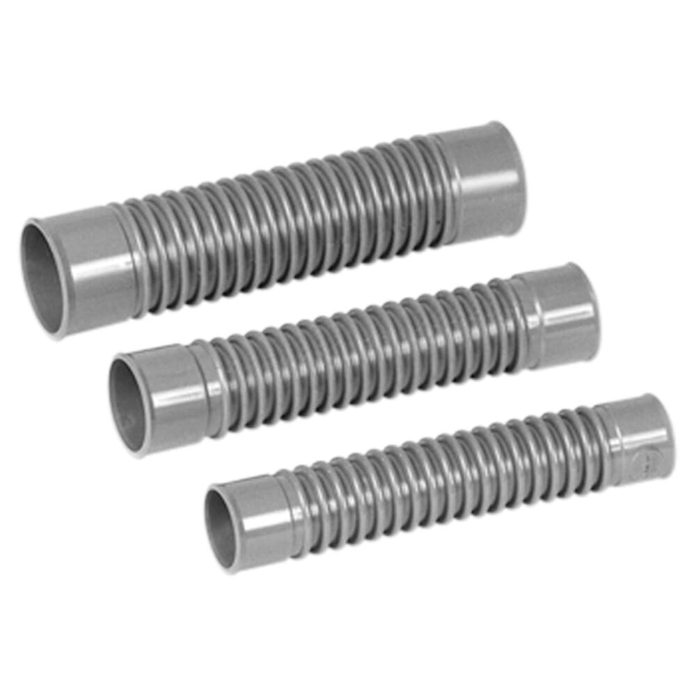 Nicoll raccord souple avec extrémités renforcées D 40 mm FF Lo 226 mm PVC gris