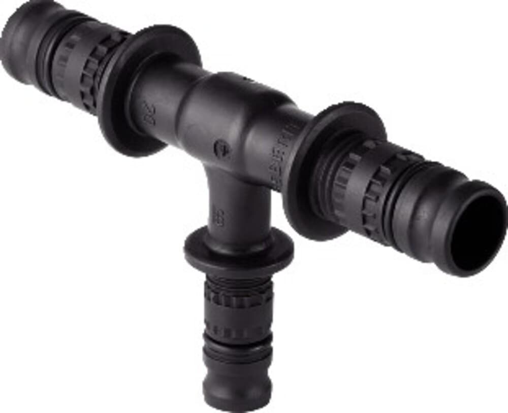 Geberit Mepla raccord Té réduit 90° PVDF 50-26-50