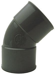 PVC COUDE FF 45° 110MM