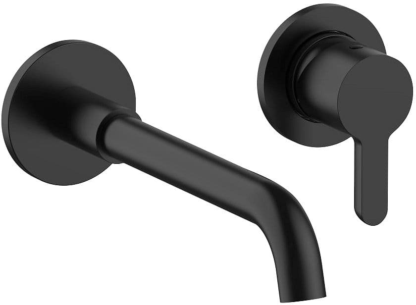 SET DE FINITION MITIGEUR LAVABO ICONA CLASSIC FANTINI 200MM NOIR MAT