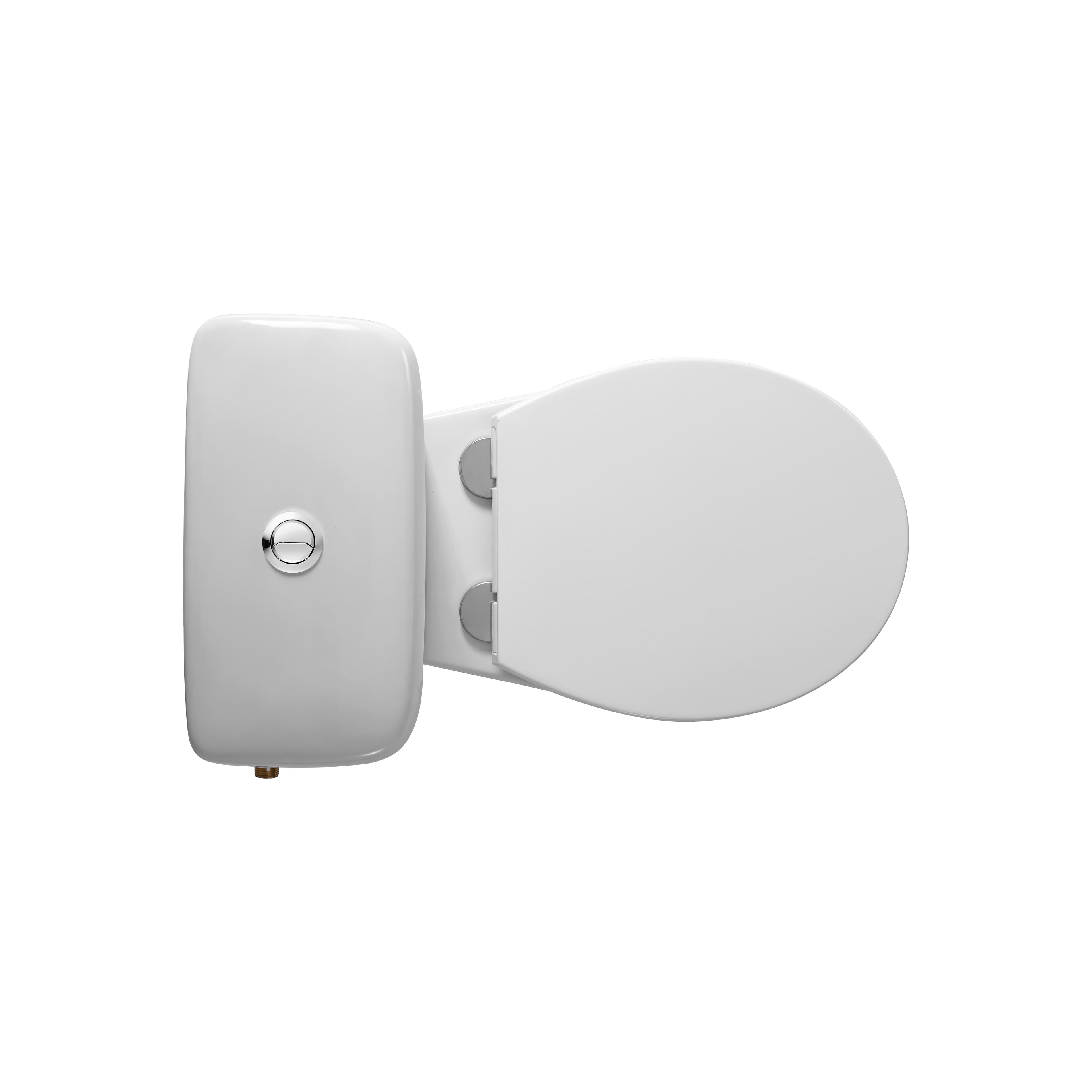 ALONI PRO DUOBLOK - CUVETTE À POSER - SANS BRIDE - P-TRAP - SORTIE MURALE - AVEC RÉSERVOIR - MÉCANISME DE CHASSE - DOUBLE CHASSE 4/6L - AVEC ABATTANT - SOFTCLOSE - QUICK RELEASE - 39X73X67 CM - BLANC
