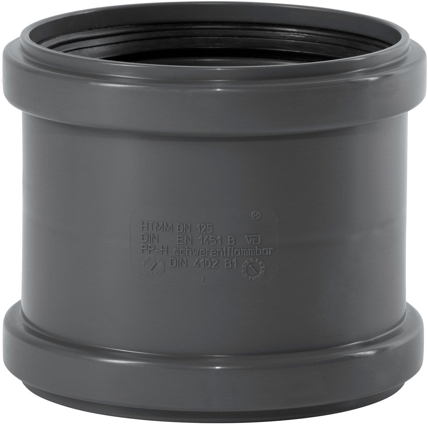 MANCH.A EMBOIT. FF 125MM PP HT-SAFE OSTENDORF