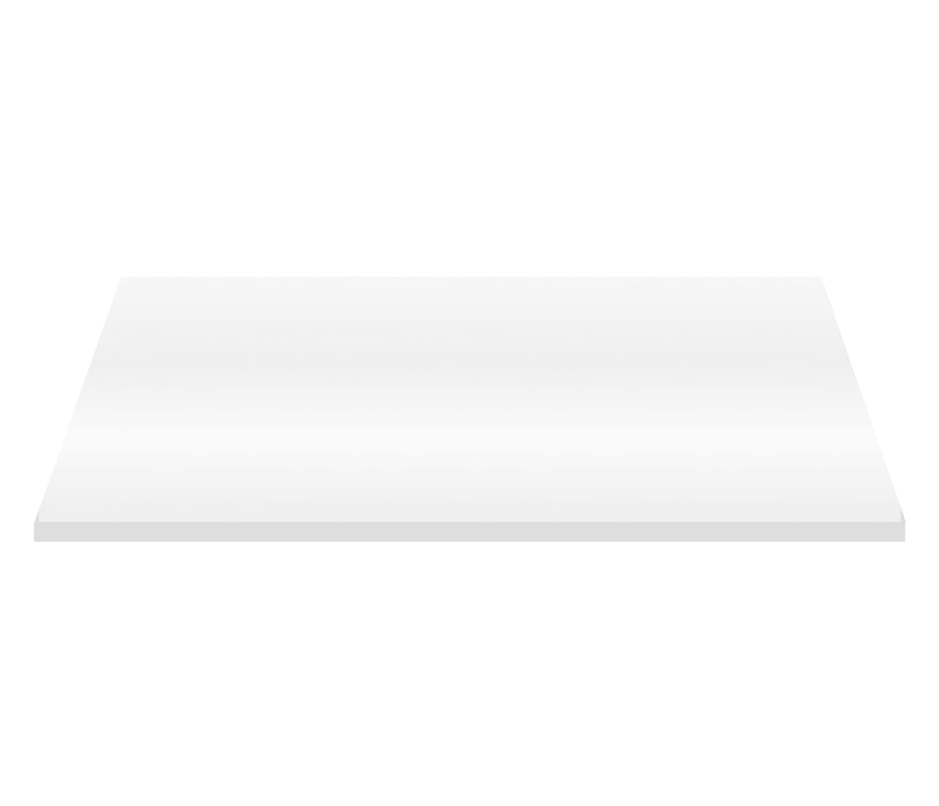 ALONI TABLETTE EN MDF (96.4X45.5X2.6 CM) - BLANC BRILLANT