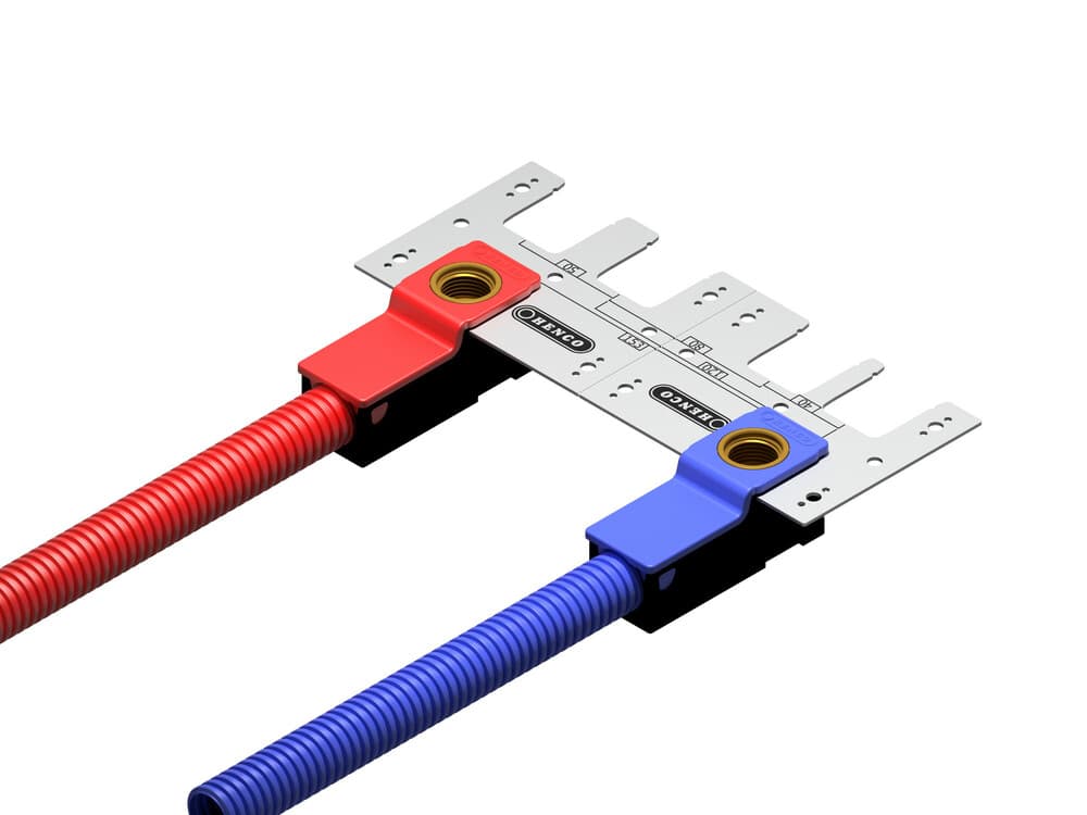 Henco wallbox à sertir 16-1/2F rouge 10 pièces