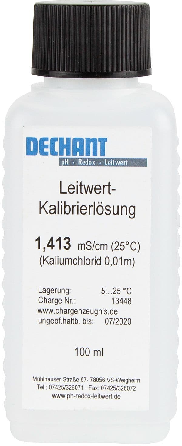 CAPBS LIQUIDE DE CALIBRAGE 1,413MS/CM(25°) 100ML