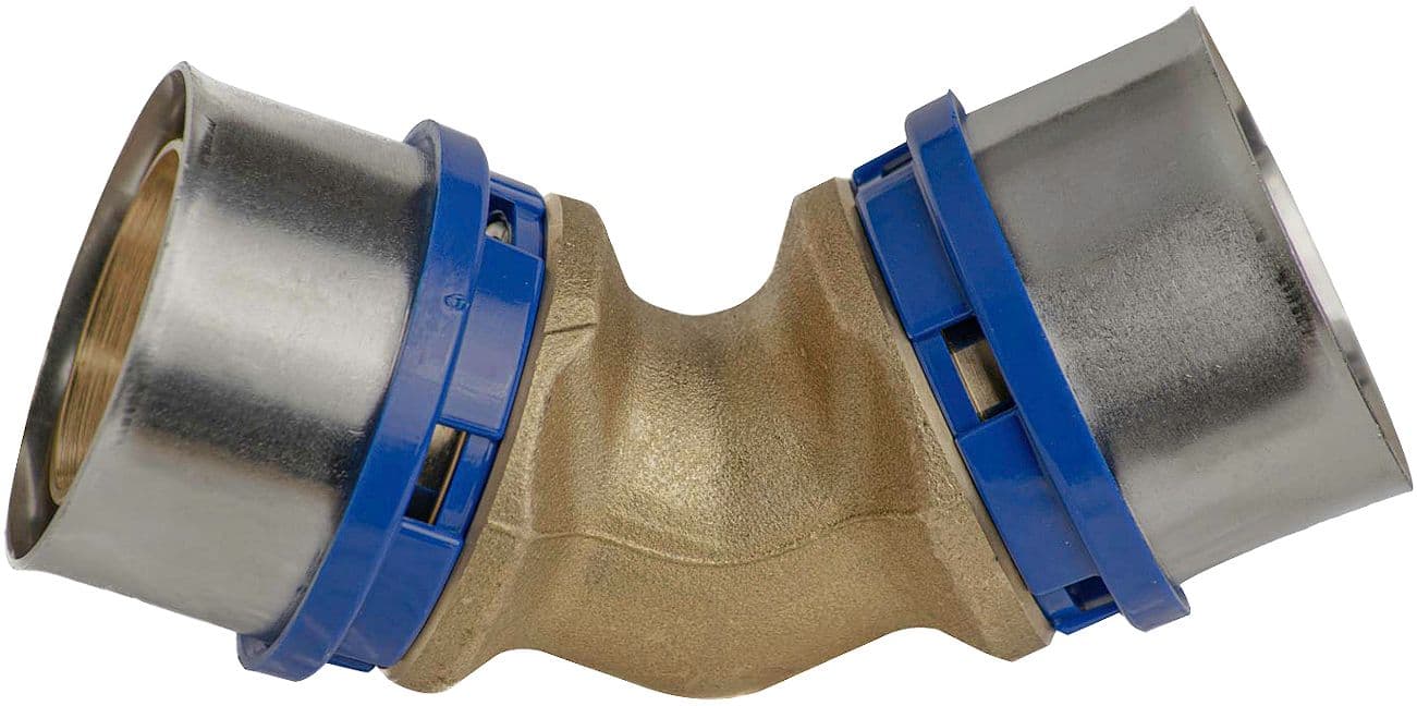 COUDE 45° 50MM ALUPEX