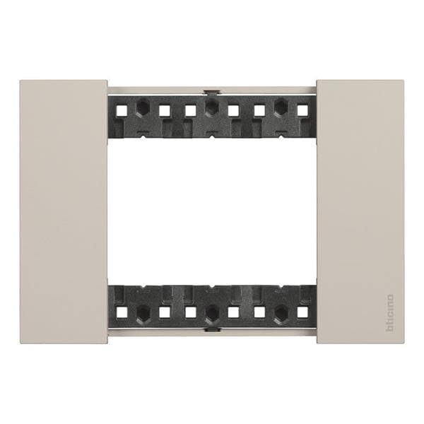 LNow plaque 3 modules Sable pour support référence K4703