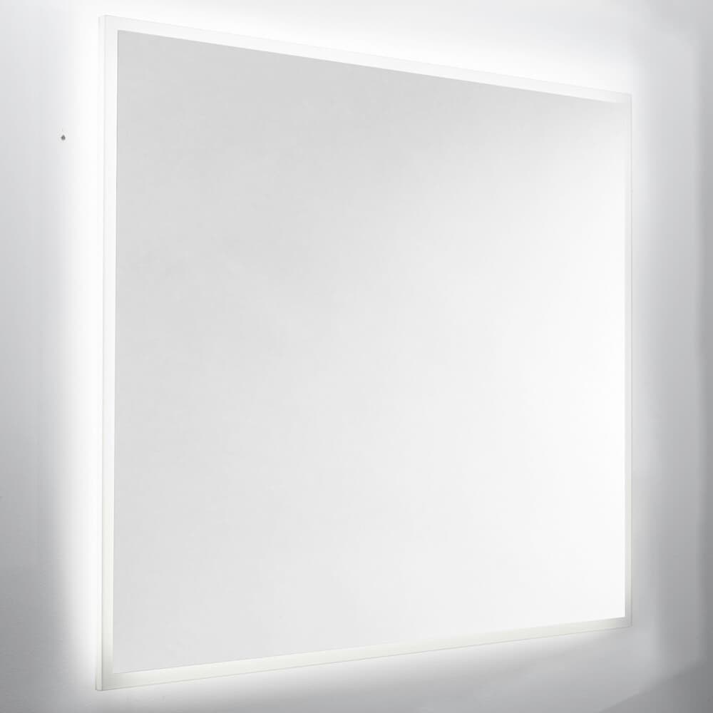 Van Marcke Destra miroir droit avec plexi 140x60cm LED sablé anti-buée
