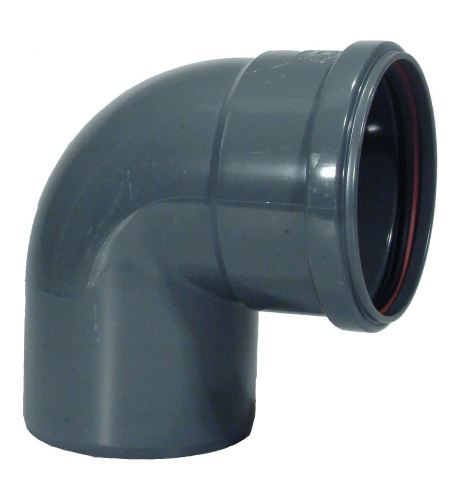 Kabelwerk Eupen Eucarigid-REGRB SN4 accessoires égout PVC coude 87° D160 mm gris