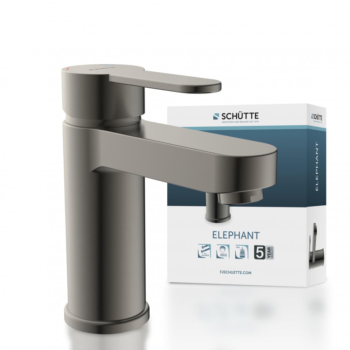 34212 ELEPHANT Mitigeur lavabo, graphite mat