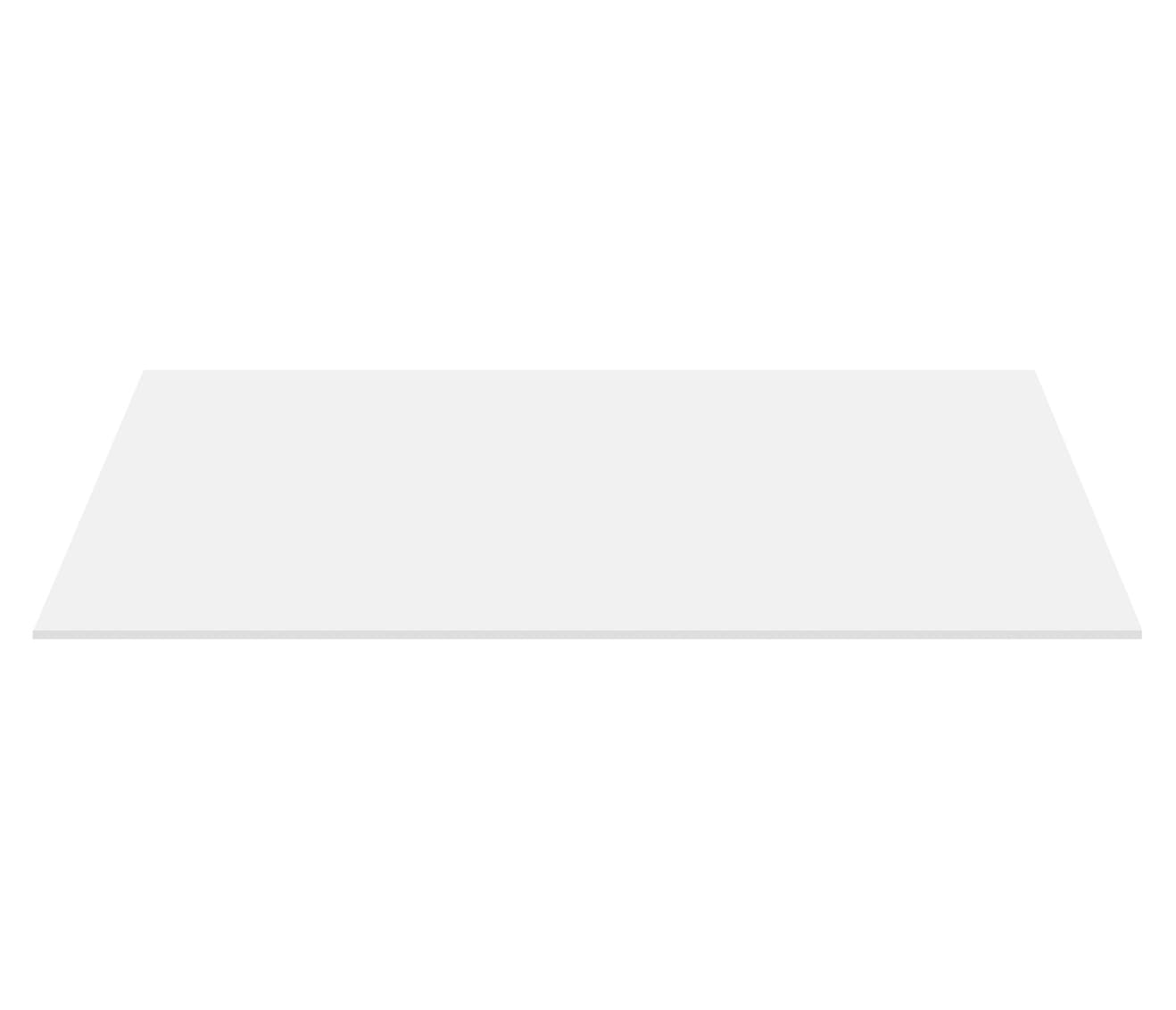 ALONI TABLETTE EN MDF (118.4X45.5X2.6 CM) - BLANC MAT