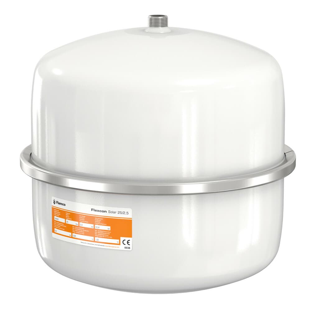 Flamco Flexcon Solar 8-80 vase d'expansion 25L 2,5bar