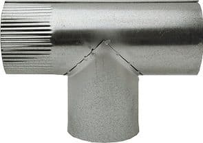 T GALVA 90° 180MM
