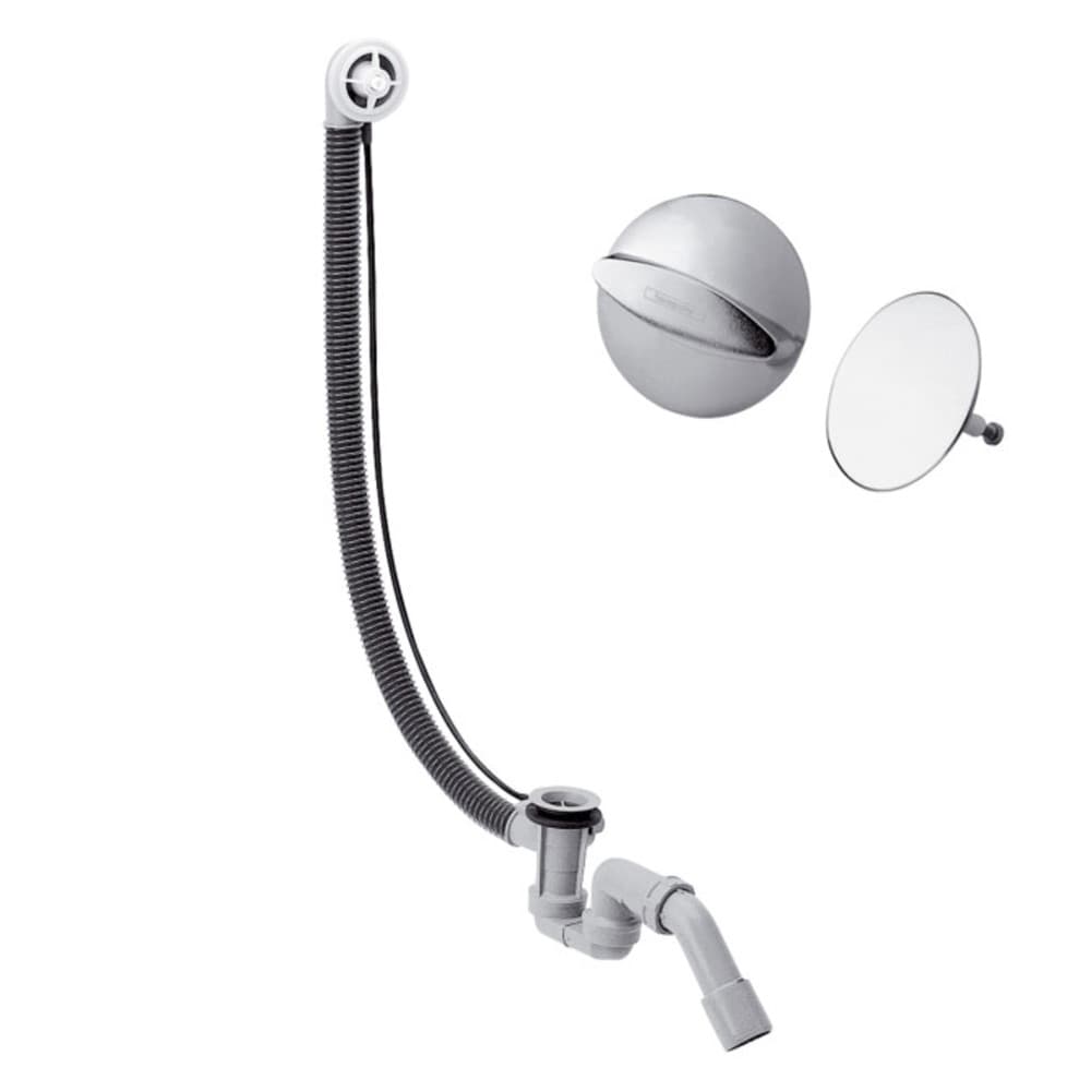 Hansgrohe Flexaplus garniture baignoire à tourner spécial D52 câble L78cm