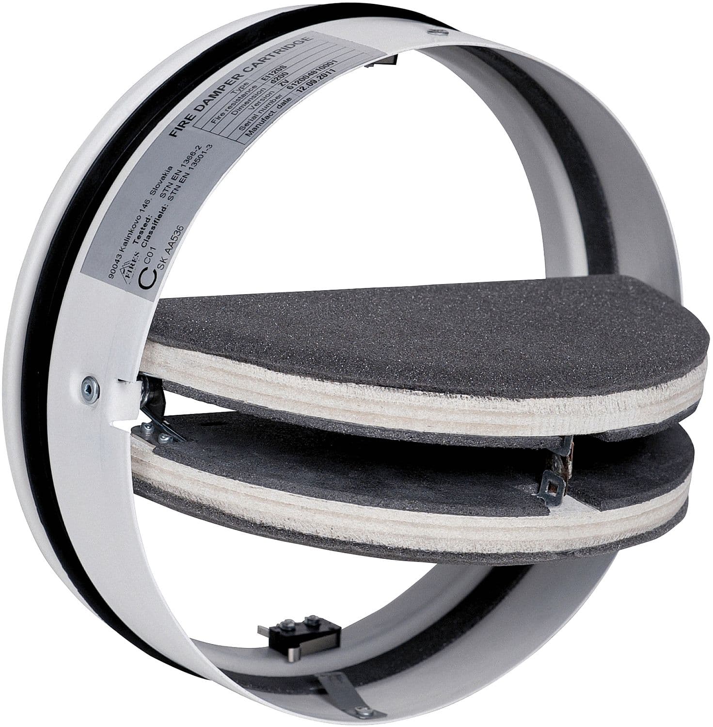SPIRAL-D GALVA MANCHON ANTI-FEU CF1 POUR VENTILATION 160MM