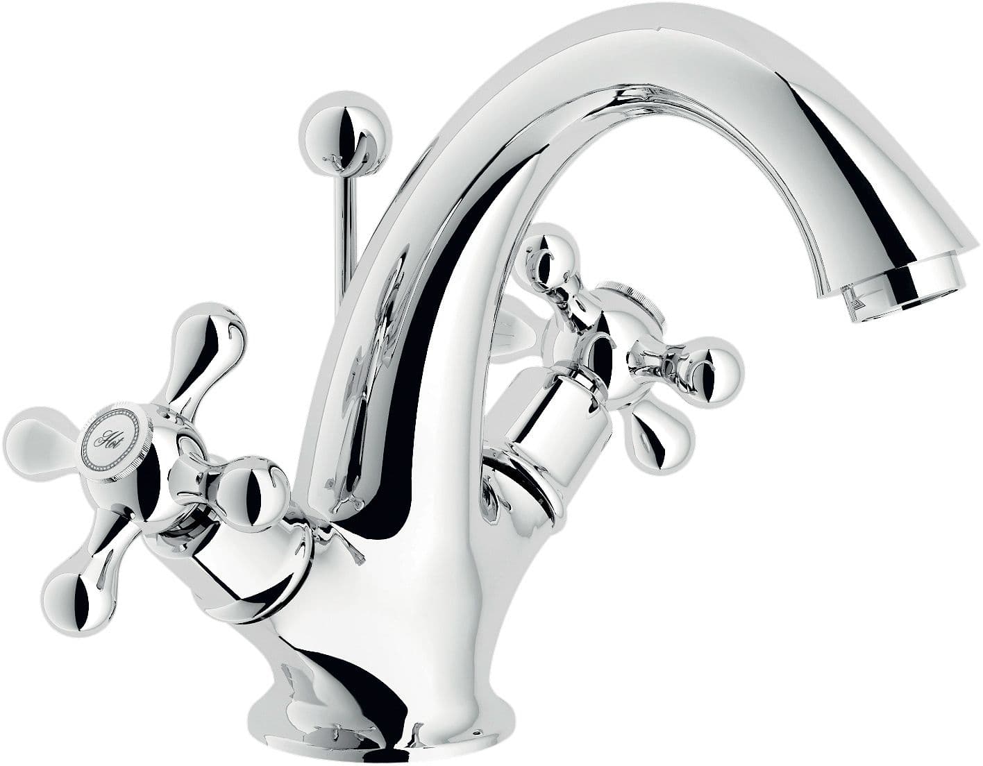 MELANGEUR LAVABO GRAZIE NOBILI VIDAGE AUTOMATIQUE CHROME