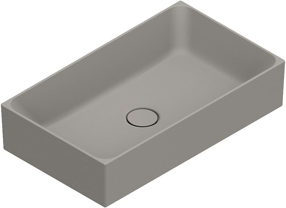 VASQUE A POSER PREMIUM CATALANO CATAGLAZE+ 60X35 H13 SANS TROP-PLEIN TORTORA SATINATO