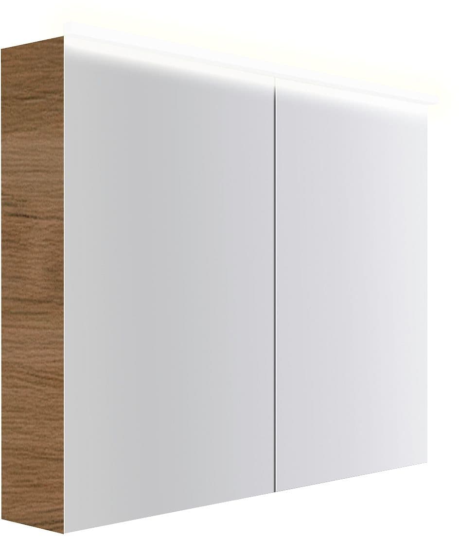 ARMOIRE TOILETTE COFFEE 2 PORTES 1000MM 4250K CHENE DECOR CARAMELLE