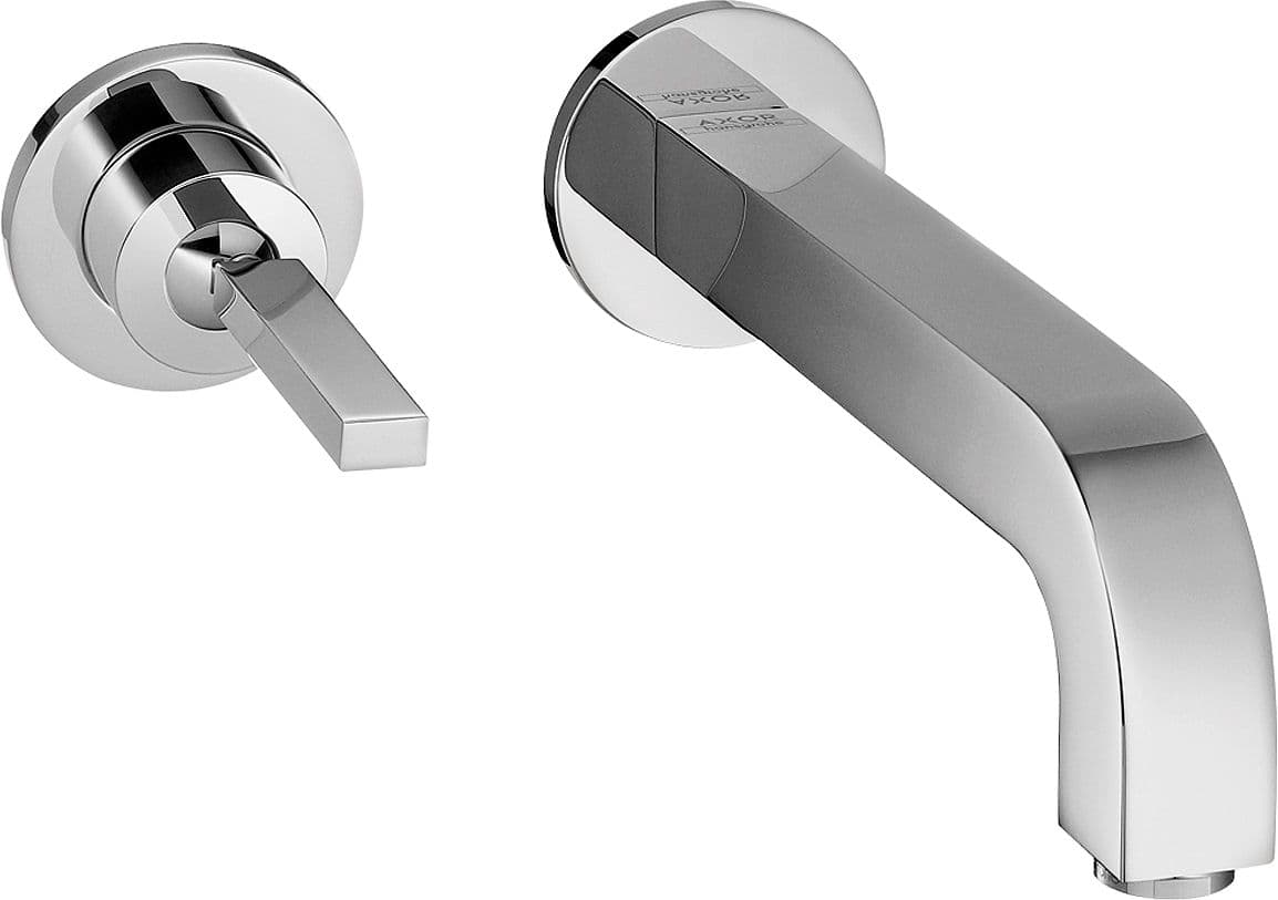 SET DE FINITION MITIGEUR MURAL A ENCASTRER CITTERIO HANSGROHE CHROME