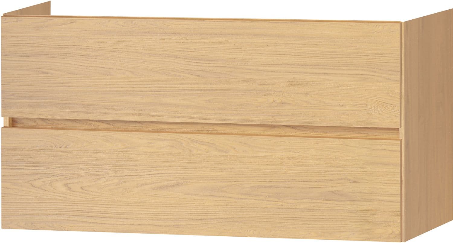 SOUS MEUBLE MOLTO 2 TIROIRS 120 CHENE BRONZE