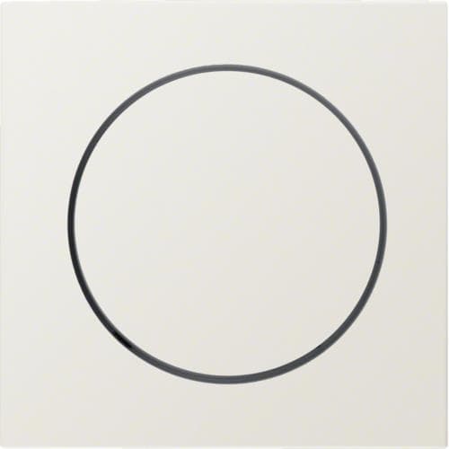 Enjoliveur pour variateur rotatif S.1 IP44, Blanc brillant