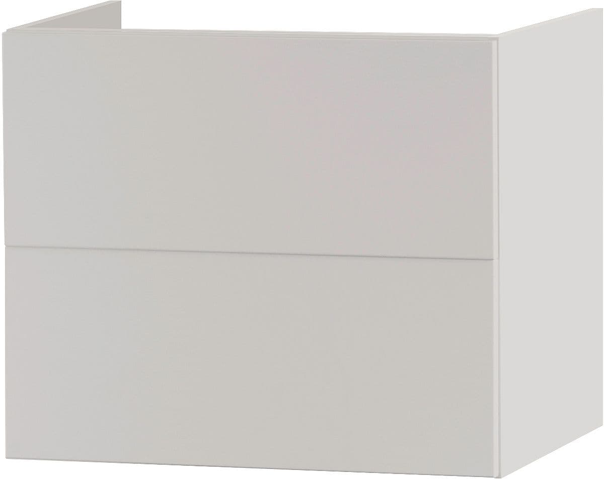 SOUS MEUBLE 2 TIROIR 70CM PUSH-OPEN BEIGE SATIN