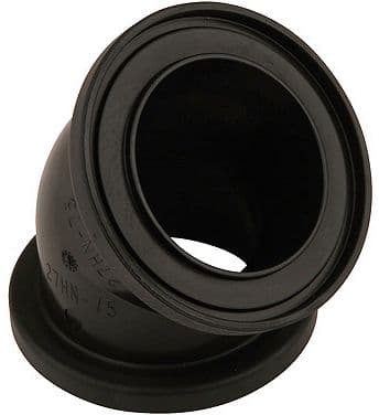 COUDE A SERTIR 45° 75MM SYNTHETIQUE HENCO
