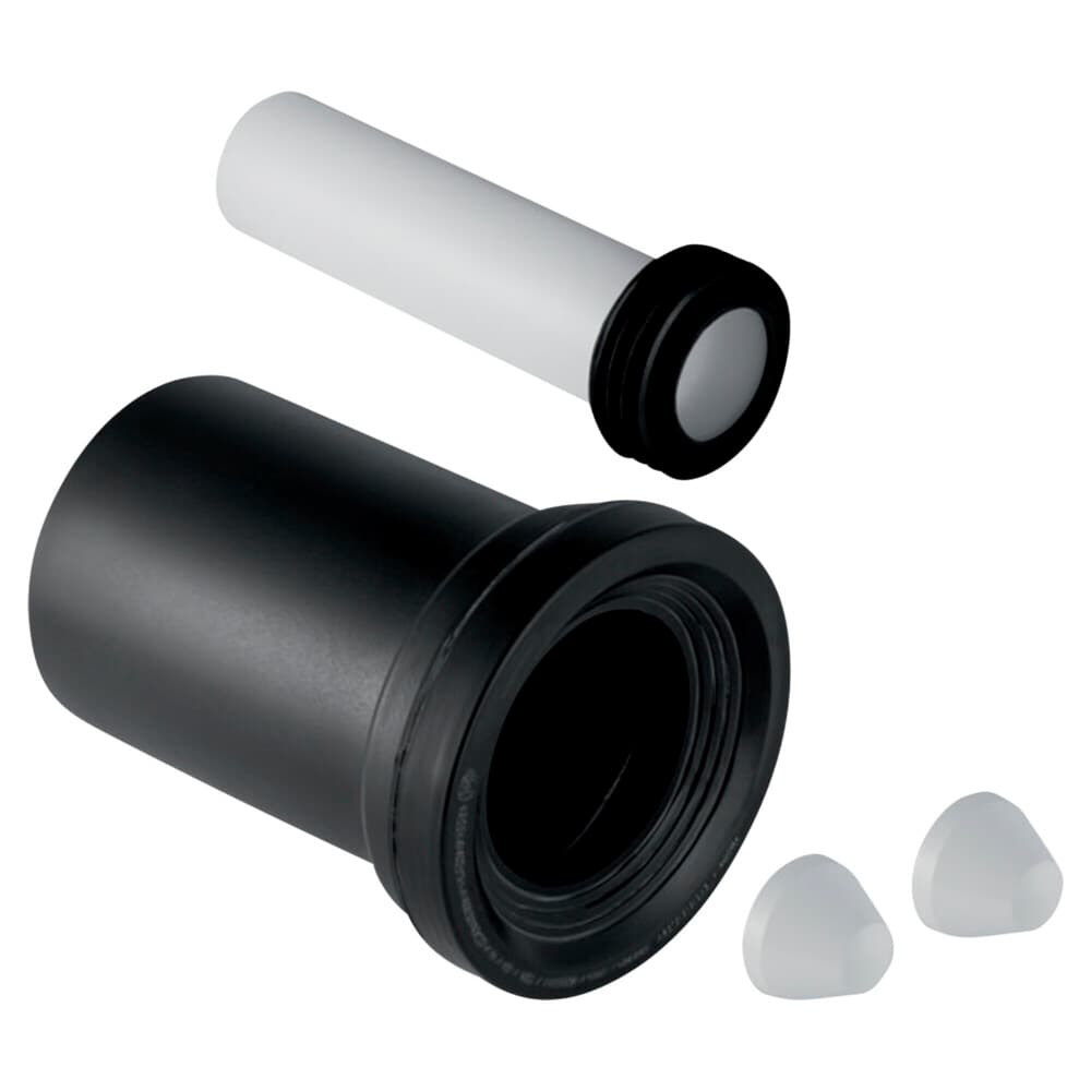 Geberit manchette de vidange et de refoulement pour WC suspendu L 185mm D90/D45