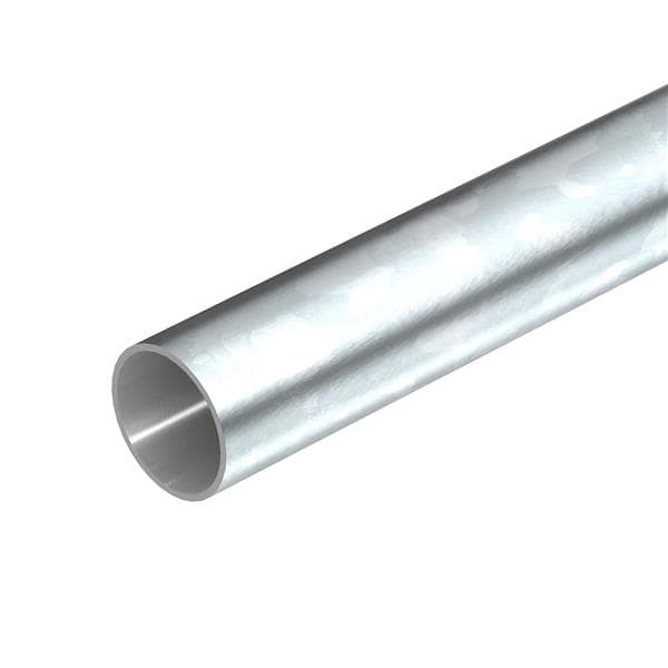 Tube 3m Tal M40 Glvanisé par electrolyse sans filetage 3000 x 40 x 1.2mm