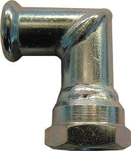 ACIER ZINGUE A SERTIR COUDE F VSH 1/2"-22MM