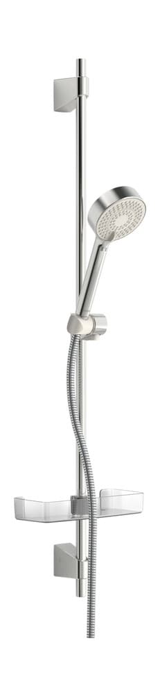 Hansa Hansabasicjet set de douche barre 92cm douchette 3 jets flexible 175cm