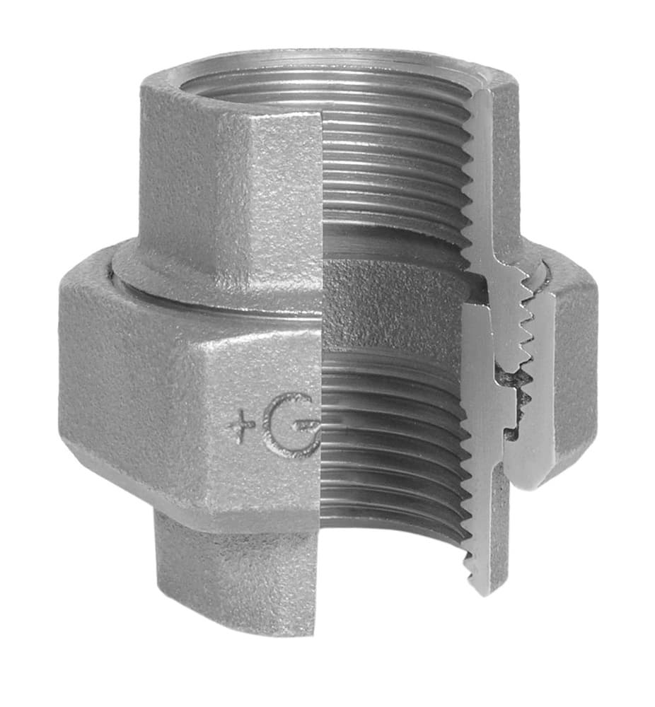 Georg Fischer noir nr.340 Raccord union FF 1/2"