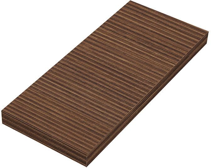 TABLETTE MURALE COFFEE 150X350X19MM JUSQU'A NOYER SMARTLINE