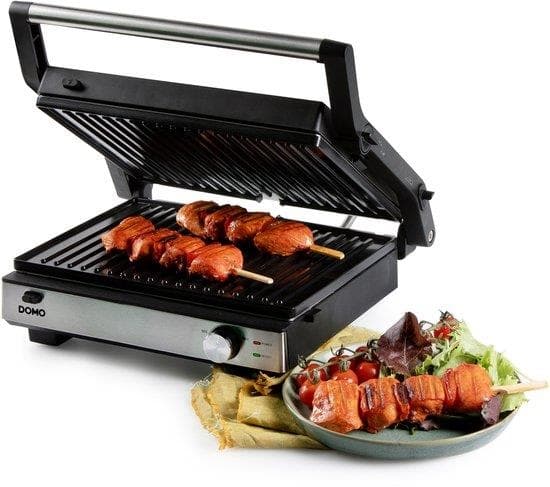 Gril multifonction 2 en 1: gaufrier et grill - Noir