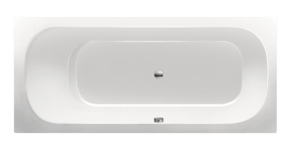 Bado Aruba baignoire duo à encastrer 1700 x 750 x 450 mm blanc