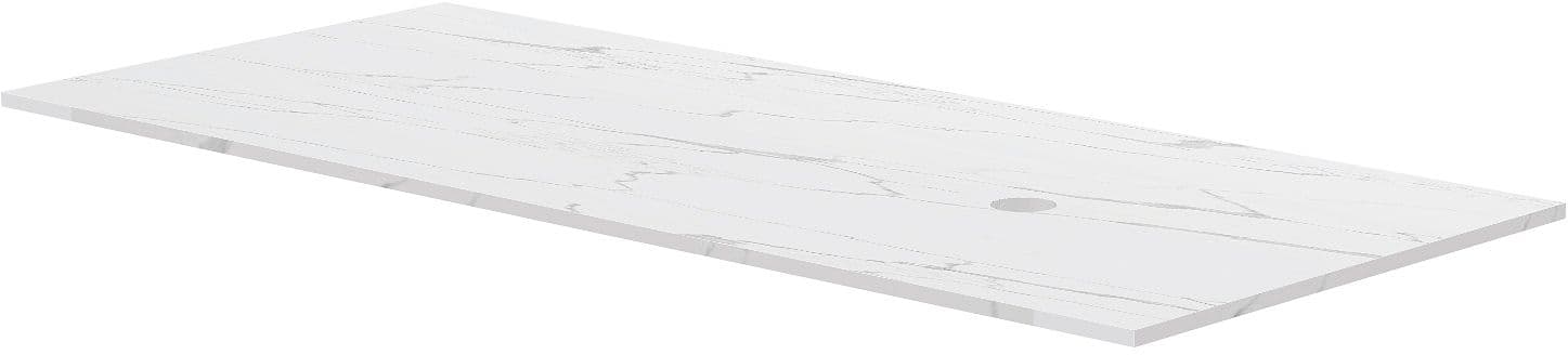 TABLET MARBRE CERAMIQUE PURO L120 H1,2 1VIDAGE DROITE WHITE CALACATTA
