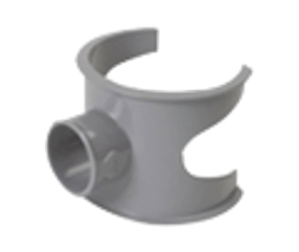 Nicoll raccord à coller PVC selle MF D 125 x D 50 gris