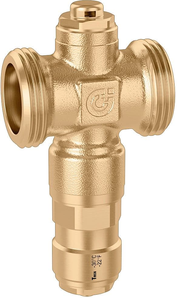 VANNE EXOGEL HT 4/4" 90°