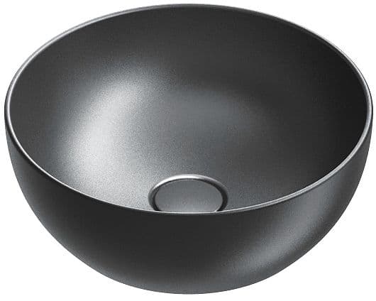 VASQUE A POSER GREEN CATALANO CATAGLAZE+ DIAMETRE 40 H15 SANS TROP-PLEIN NOIR MAT