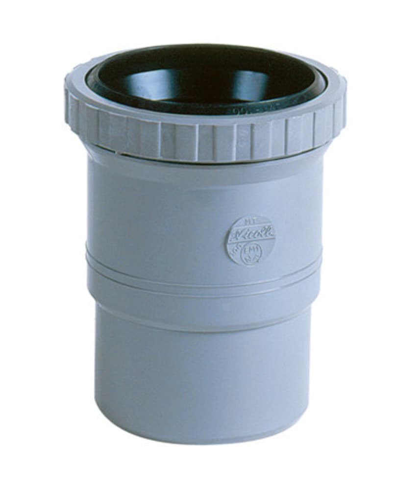 Nicoll raccord à coller PVC manchon de dilatation verticale MF D 125 gris