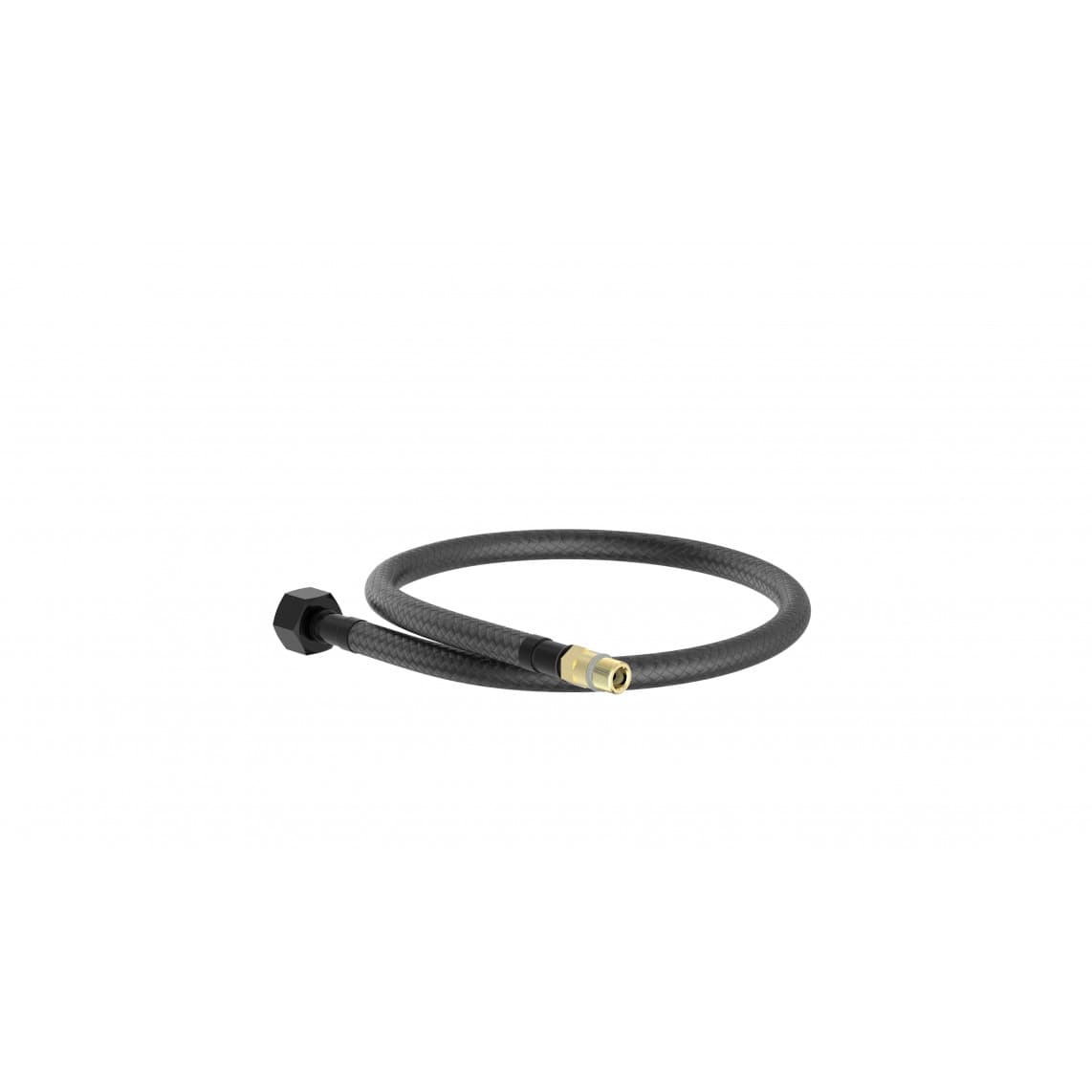 986266348 Tuyau de raccordement flexible 500 mm, noir mat, 3/8" F x M10AG