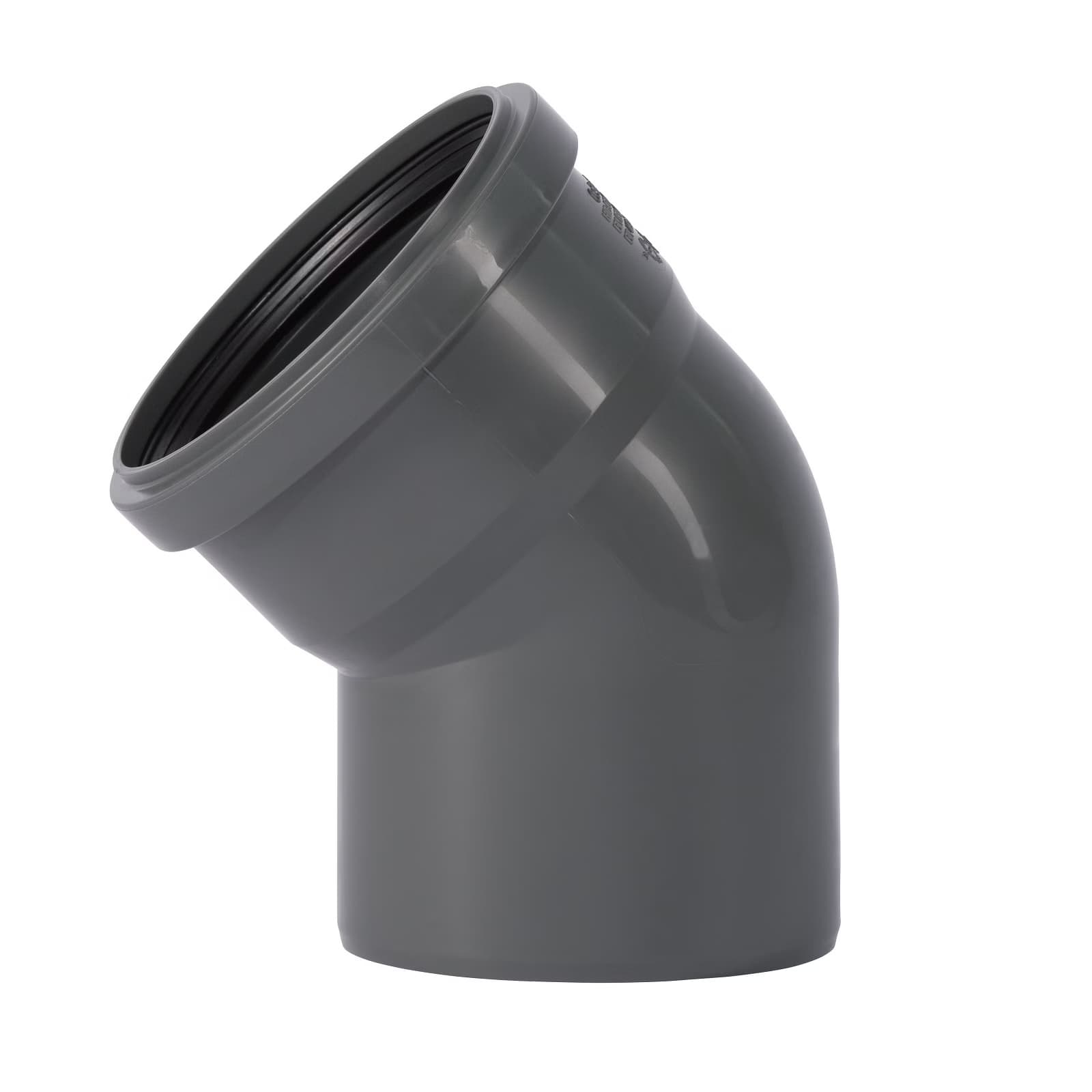 110MM COUDE PP GRIS 1XMM 45