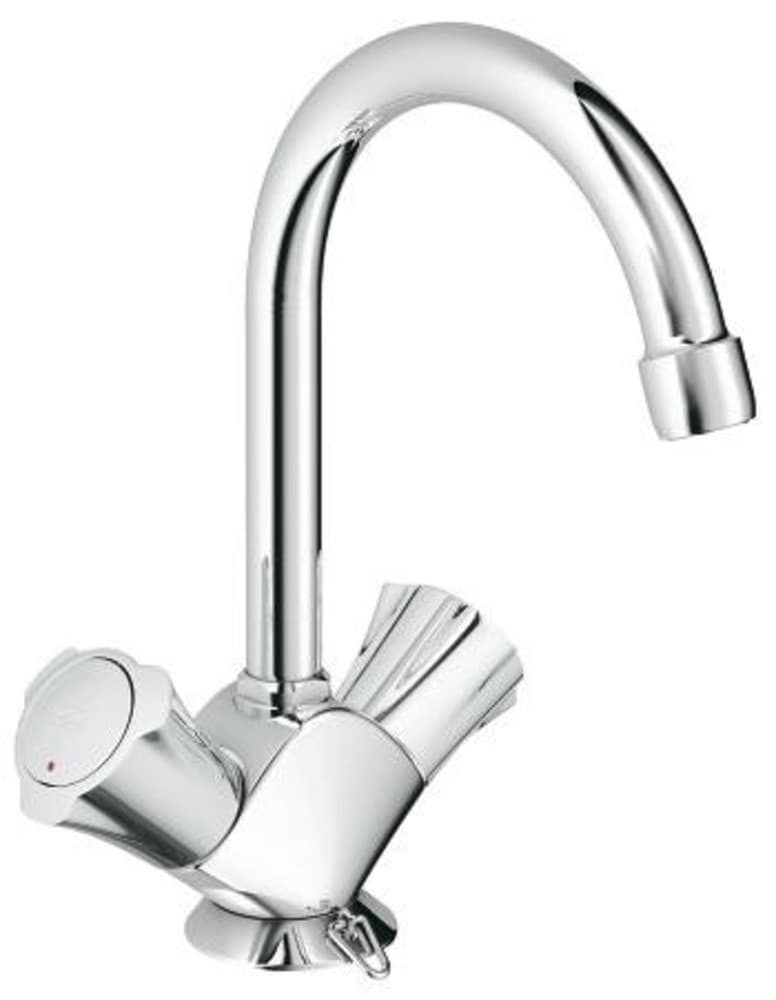Grohe Costa L mélangeur de lavabo à deux poignées chrome