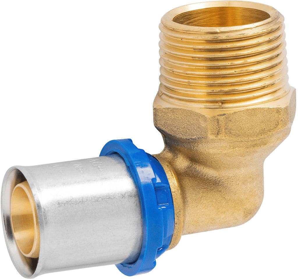 COUDE 90° 20MM-1/2"M ALUPEX