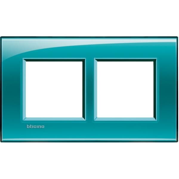 LivingLight - plaque rectangulaire 2 x 2 modules 57mm Vert