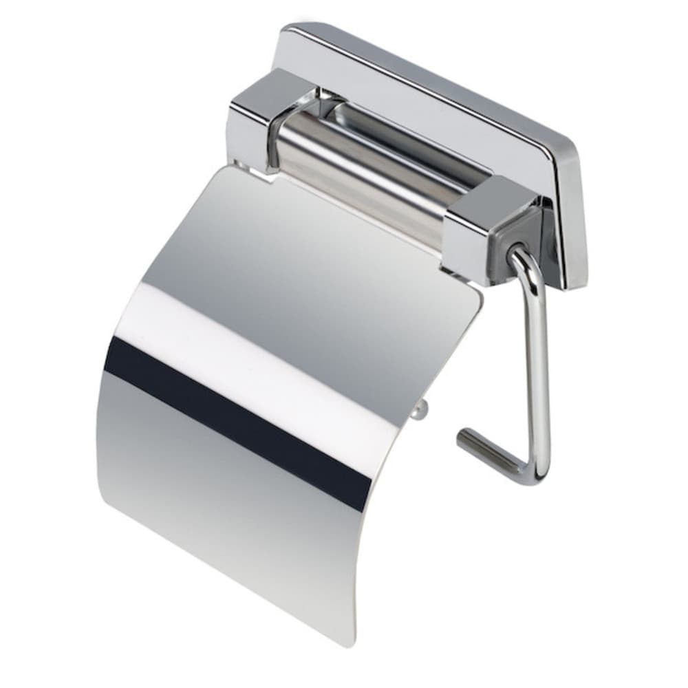 Geesa Standard Hotel porte-papier avec couvercle chromé